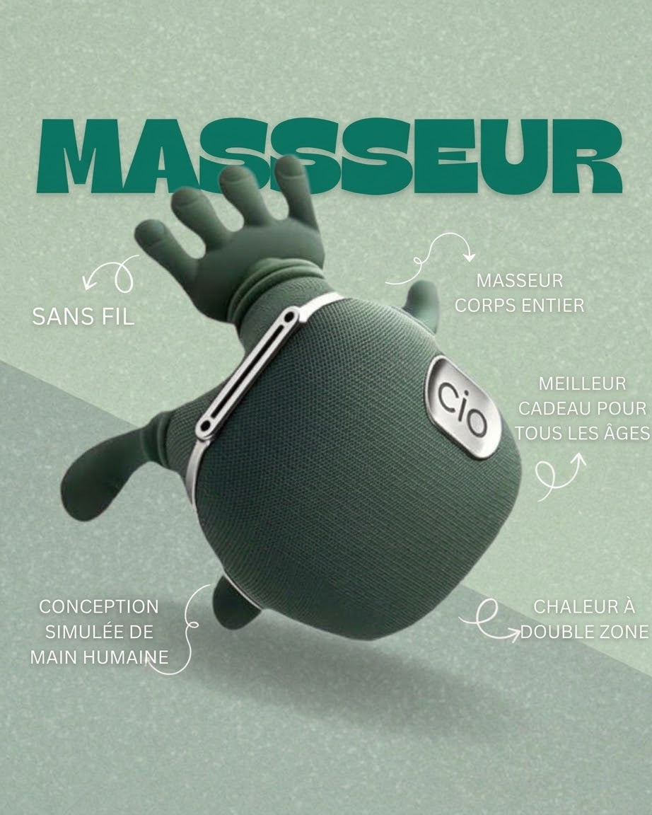 Masseur Cervical & Épaules Chauffant
