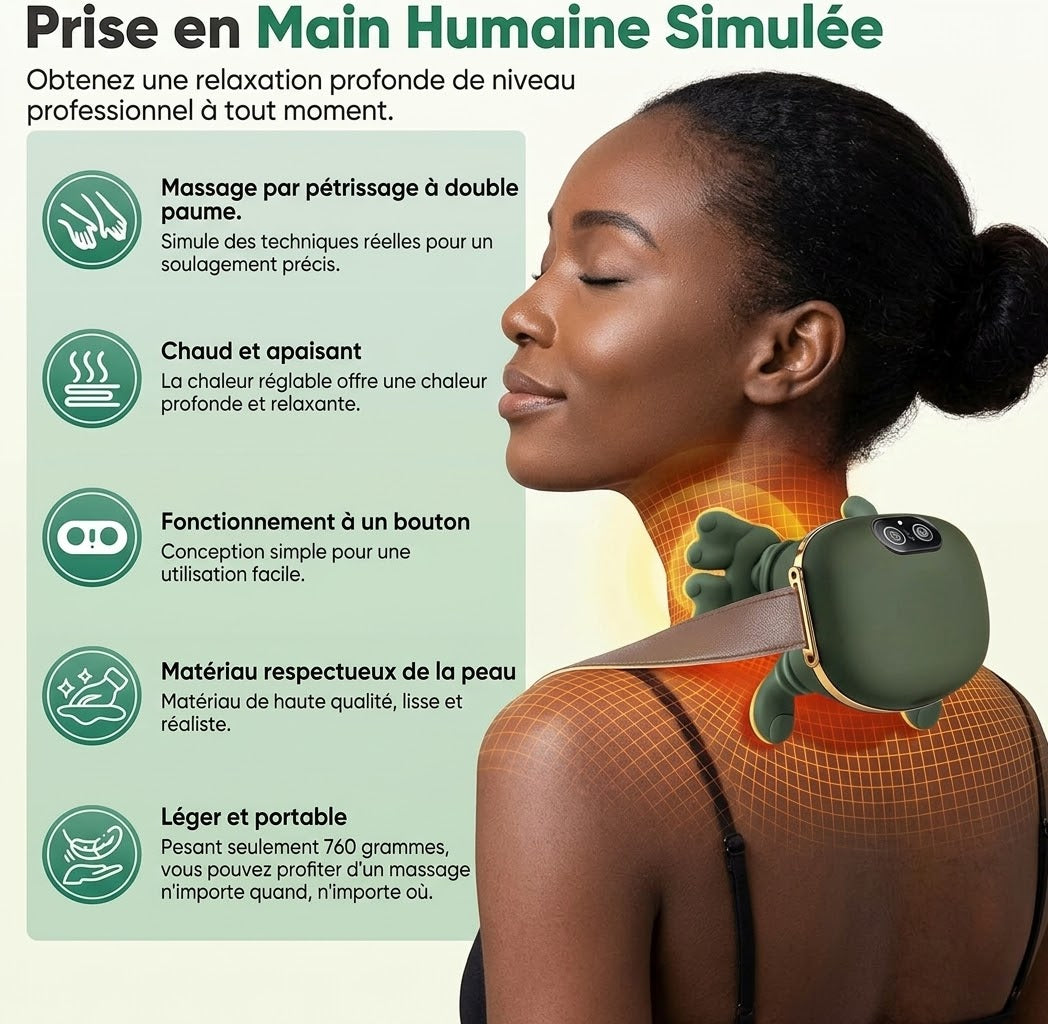 Masseur Cervical & Épaules Chauffant