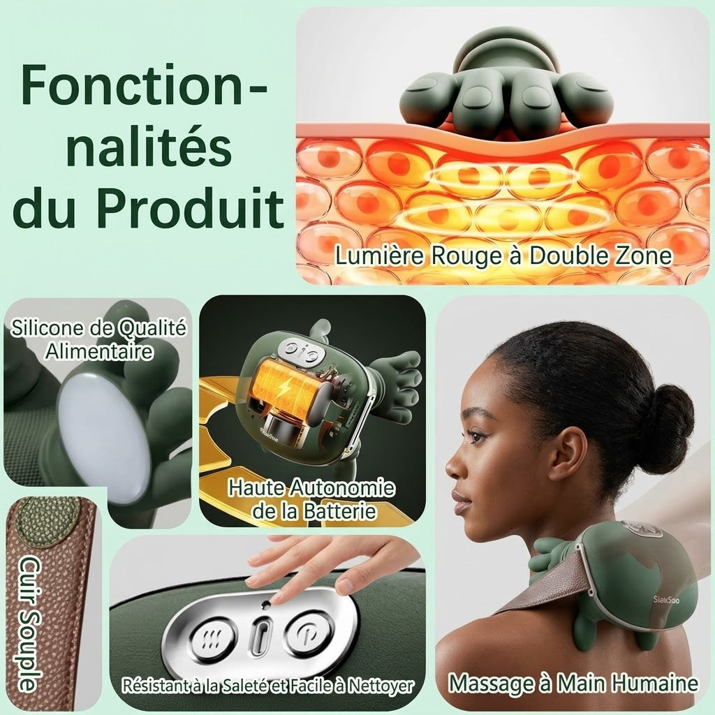 Masseur Cervical & Épaules Chauffant