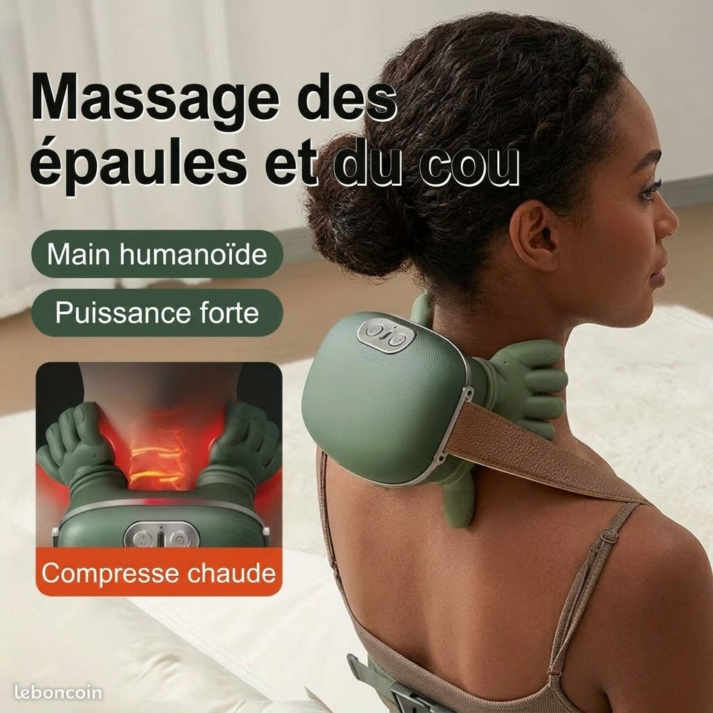 Masseur Cervical & Épaules Chauffant